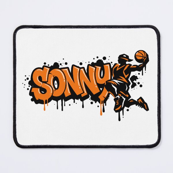 Item preview, Graffitti Drip Basket First Name Sonny designed and sold by digital.stickerperso.com.