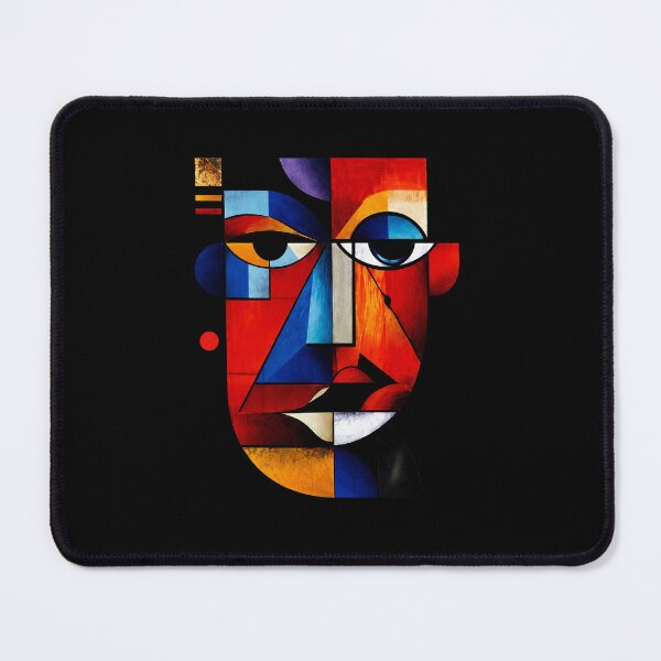 Item preview, Geometric Face Abstract Cubist designed and sold by fredcomeaux8.