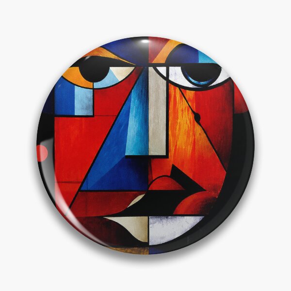 Item preview, Geometric Face Abstract Cubist designed and sold by fredcomeaux8.