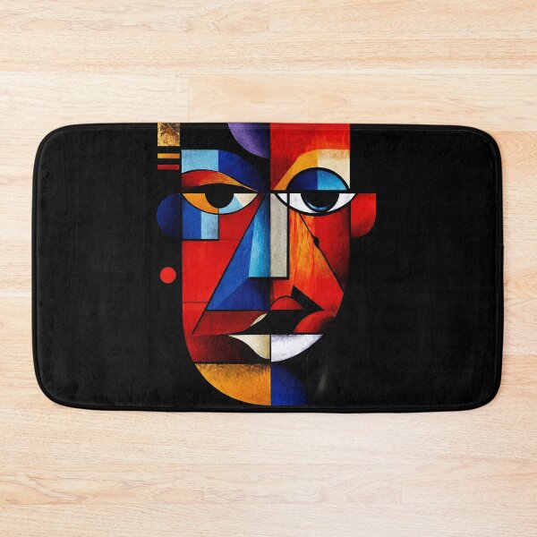 Item preview, Geometric Face Abstract Cubist designed and sold by fredcomeaux8.