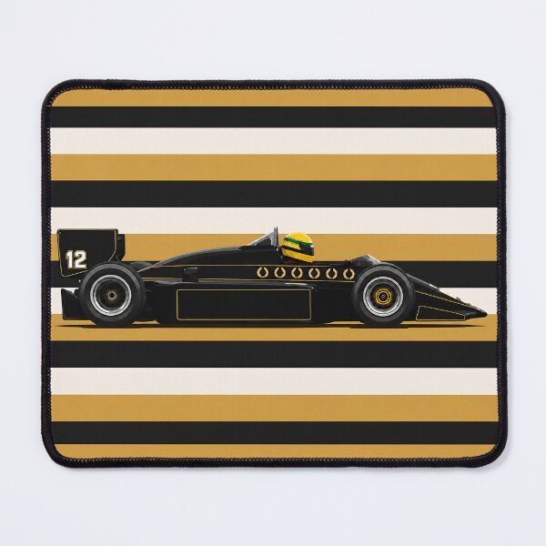 Item preview, Ayrton Senna Black & Gold 1985 Lotus 97T #12 F1 Car designed and sold by PitWallArt.