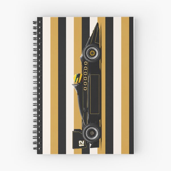 Item preview, Ayrton Senna Black & Gold 1985 Lotus 97T #12 F1 Car designed and sold by PitWallArt.
