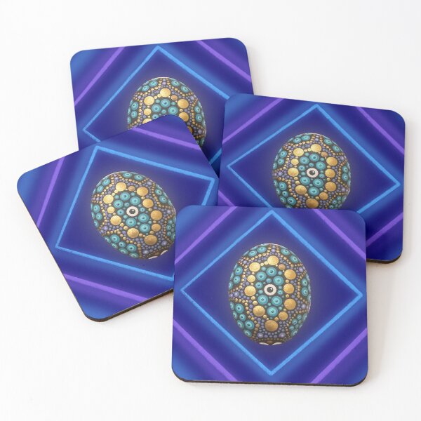 Item preview, Blue Ocean Mandala designed and sold by Moss-Mandalas.