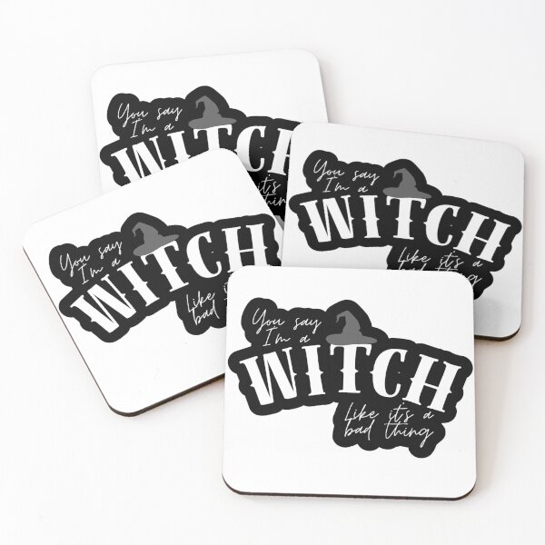 Item preview, You Say I'm A Witch Like It's A Bad Thing (With Hat/Transparent) designed and sold by The Vacant Star.