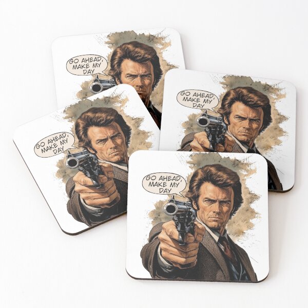 Item preview, Dirty Harry - Tough Guy with Revolver designed and sold by JacekKita.