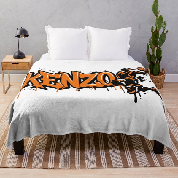 Item preview, Graffiti Drip Basket First Name Kenzo designed and sold by digital.stickerperso.com.