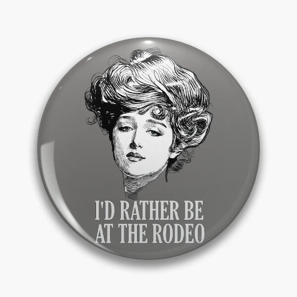 Item preview, Classy lady looking for rodeo action, pale face designed and sold by TofuFingers.
