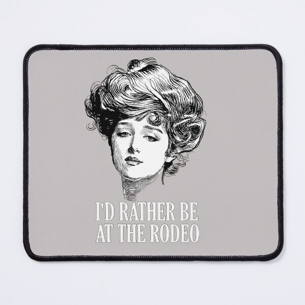 Item preview, Classy lady looking for rodeo action, pale face designed and sold by TofuFingers.