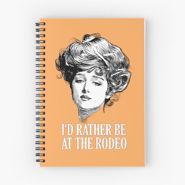 Item preview, Classy lady looking for rodeo action, pale face designed and sold by TofuFingers.