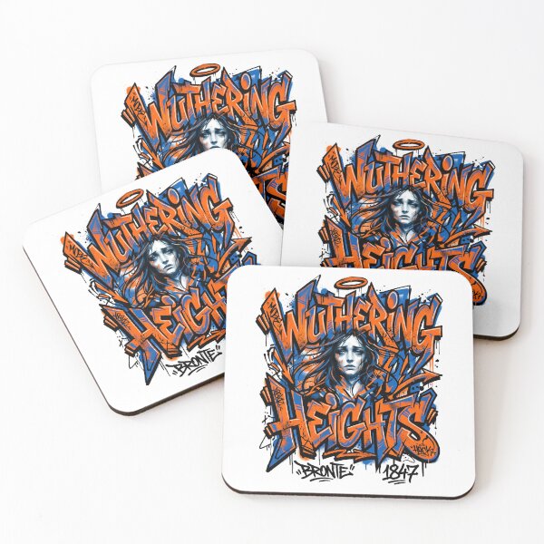 Item preview, Wuthering Heights Graffiti Street Art Emily Bronte 1847 Catherine designed and sold by Fenay Designs.