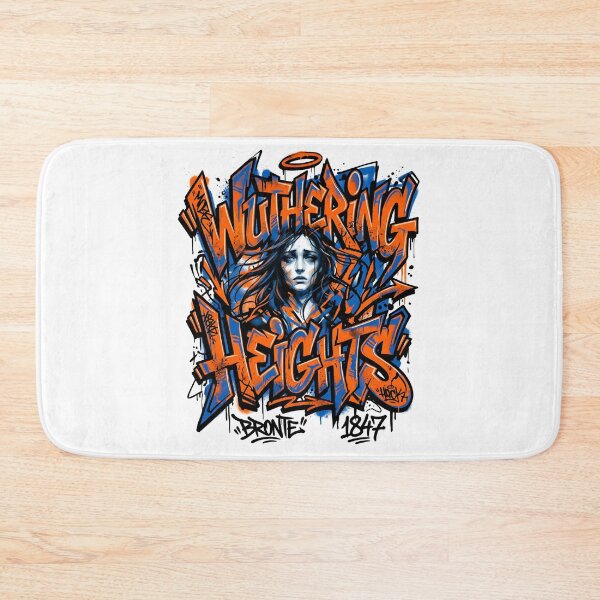 Item preview, Wuthering Heights Graffiti Street Art Emily Bronte 1847 Catherine designed and sold by Fenay Designs.