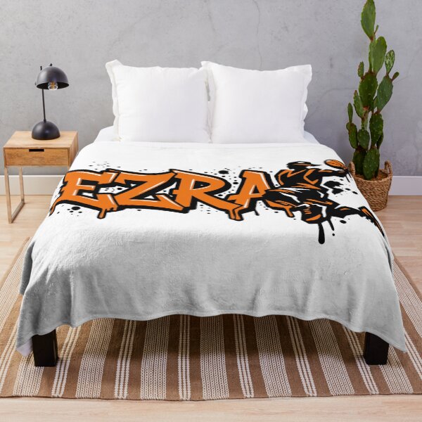 Item preview, Ezra Basketball Graffiti Street Art Slam Dunk Design designed and sold by digital.stickerperso.com.