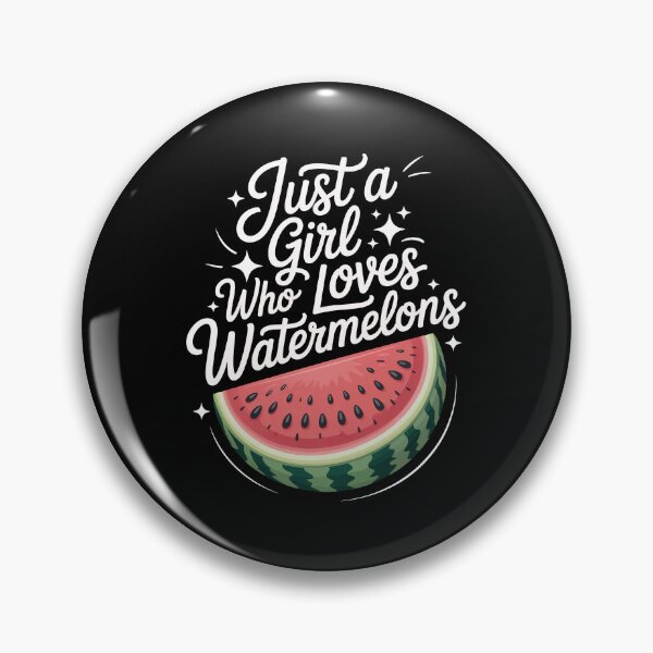 Item preview, Just a Girl Who Loves Watermelons designed and sold by jkrphoto.