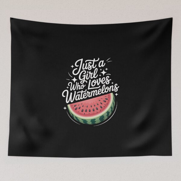 Item preview, Just a Girl Who Loves Watermelons designed and sold by jkrphoto.