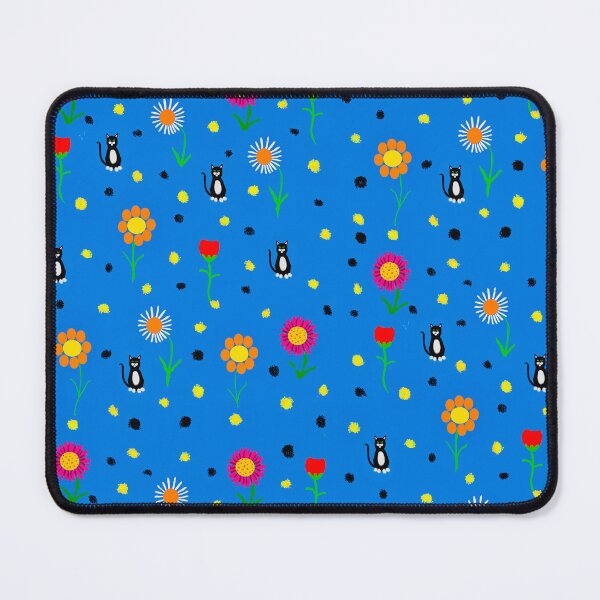 Item preview, Playful Cats Among Flowers designed and sold by Elaine M Hayward .