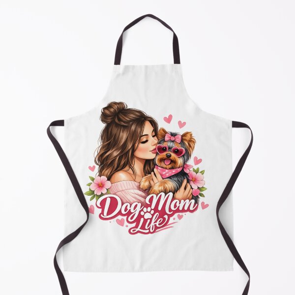 Item preview, Dog Mom Life – Stylish Yorkie Love Design designed and sold by Yorkie Magic Studio .