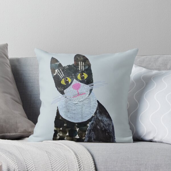 Item preview, Oreo, a tuxedo cat designed and sold by RachelHayesArt.