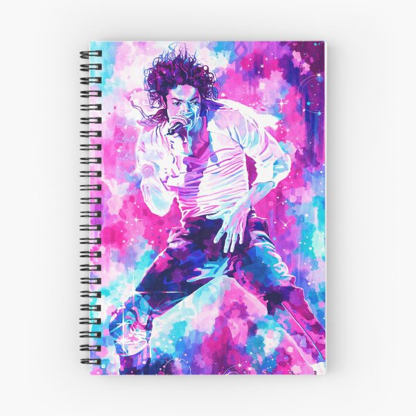 Item preview, Michael Jackson – Power Explosion  in pink and blue designed and sold by LuluLeb.
