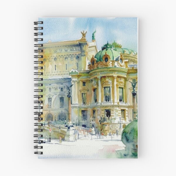 Item preview, Opera Garnier Paris Watercolor designed and sold by caracatita75.