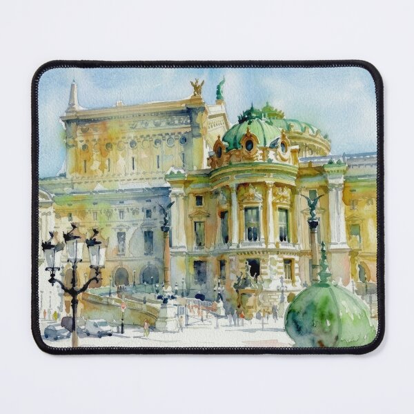 Item preview, Opera Garnier Paris Watercolor designed and sold by caracatita75.