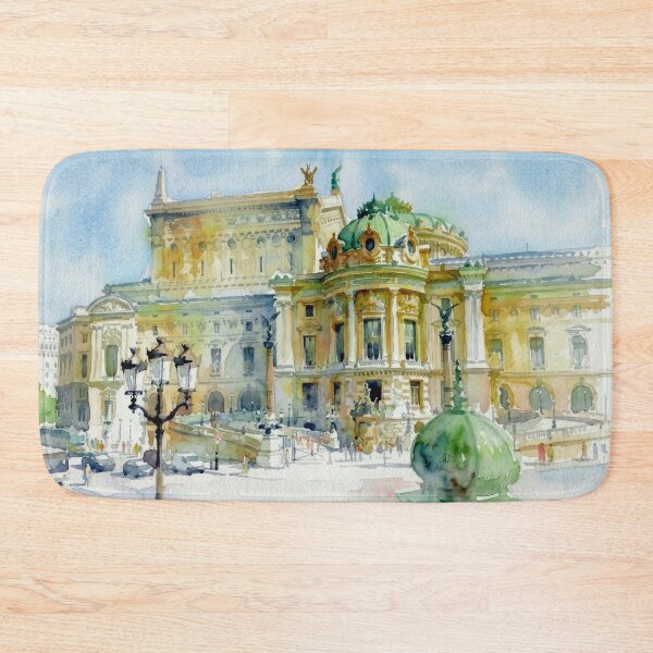 Item preview, Opera Garnier Paris Watercolor designed and sold by caracatita75.