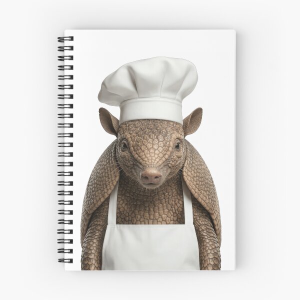 Item preview, Funny Armadillo Chef Realistic Animal Cooking Humor Art designed and sold by LazyOwlStore.