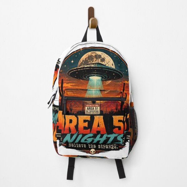 Item preview, Area 51 UFO Retro Sci Fi Design designed and sold by R-B-Colors.