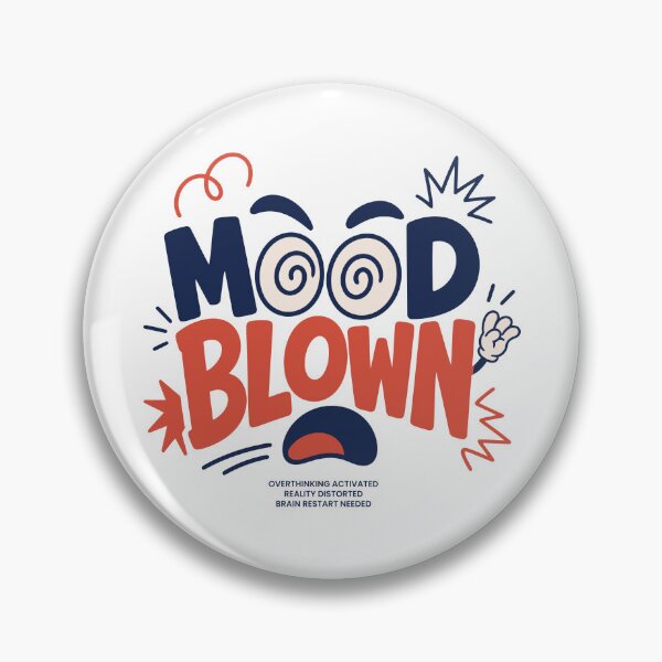 Item preview, Mood Blown Overthinking Activated  designed and sold by vectalux.