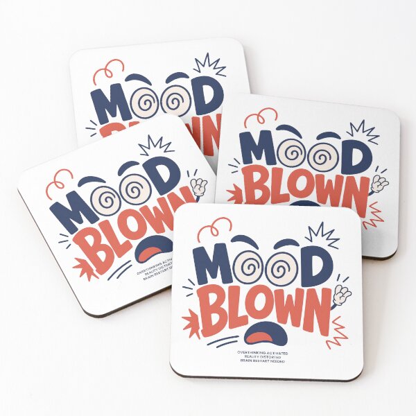 Item preview, Mood Blown Overthinking Activated  designed and sold by vectalux.