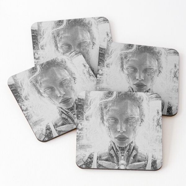 Item preview, Sovira Neon Girls: Cyber Neon — Ink Edition designed and sold by Sovira Studio .
