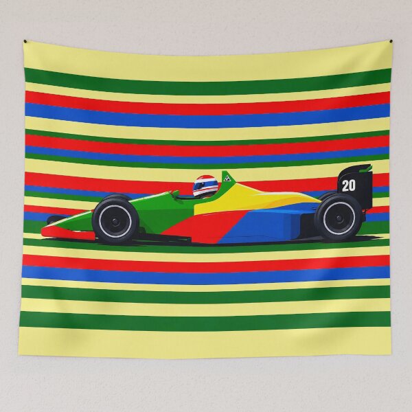 Item preview, Nelson Piquet 1989 Benetton B189 #20 F1 Car designed and sold by PitWallArt.