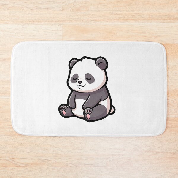 Item preview, Sleepy Panda – Cute Kawaii Illustration designed and sold by Osmose-Studio.