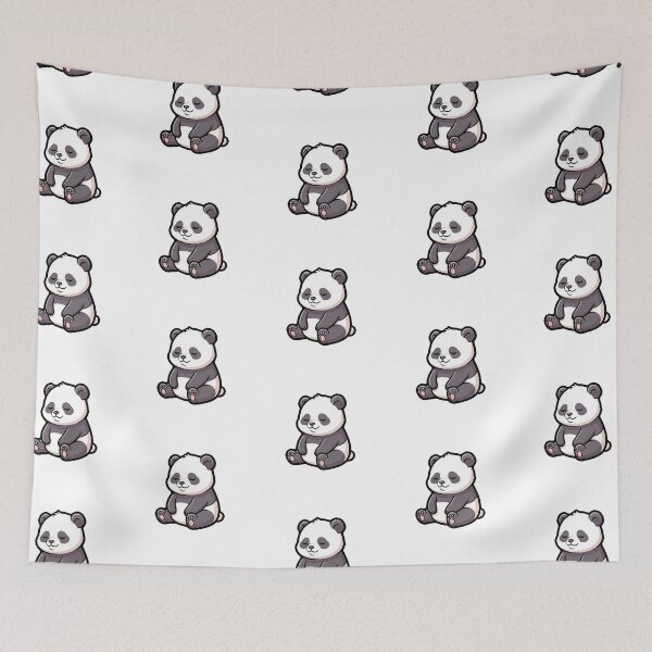 Item preview, Sleepy Panda – Cute Kawaii Illustration designed and sold by Osmose-Studio.