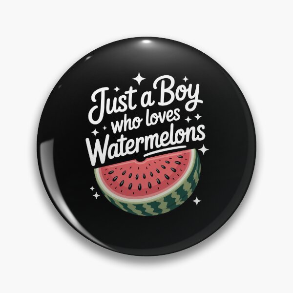 Item preview, Just a Boy Who Loves Watermelons designed and sold by jkrphoto.