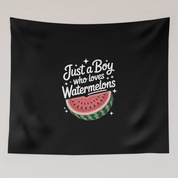 Item preview, Just a Boy Who Loves Watermelons designed and sold by jkrphoto.