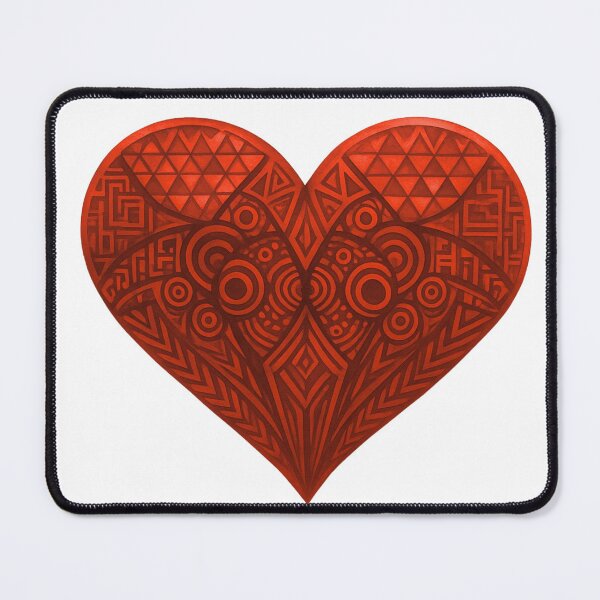 Item preview, Tribal Heart — Sacred Geometry & Mandala Art designed and sold by Liberty4Punk.