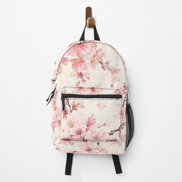 Item preview, Soft Pink Sakura Blossom Botanical Bedding Pattern Design designed and sold by ArcanePrintsxo.