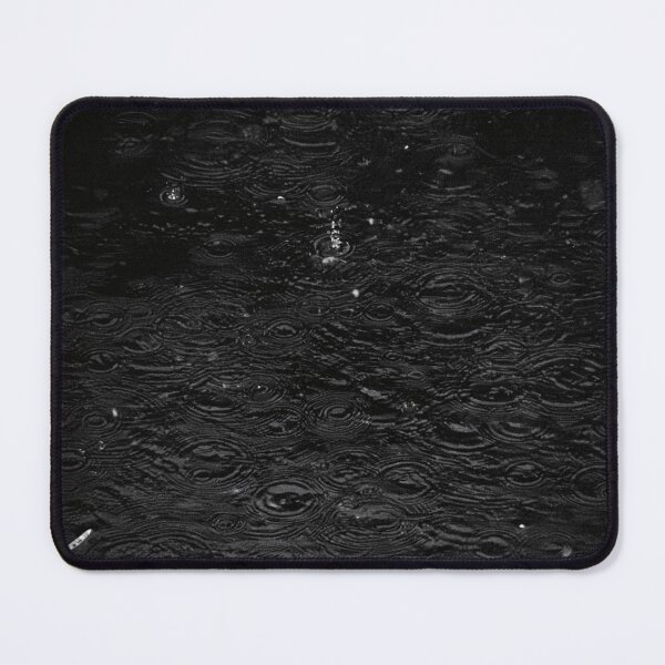 Item preview, Moody Black & White Rain designed and sold by LueNoir.