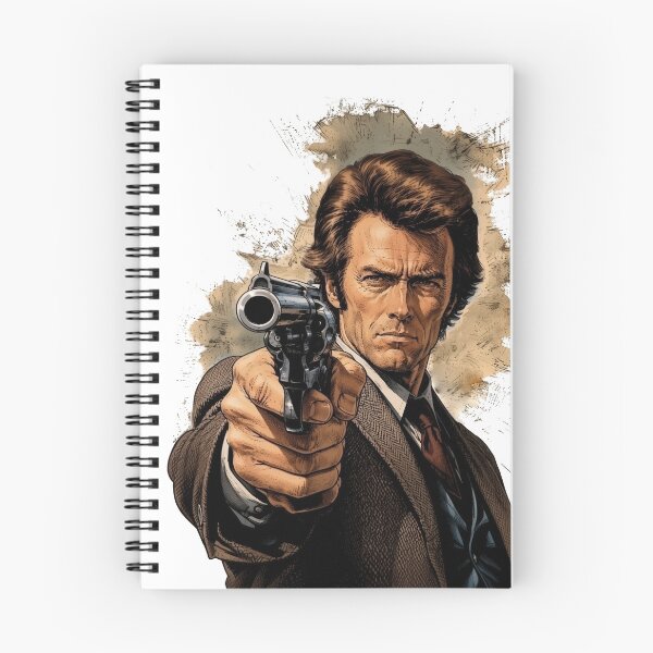 Item preview, Vintage Badass - Dirty Harry - Tough Guy with Revolver designed and sold by JacekKita.