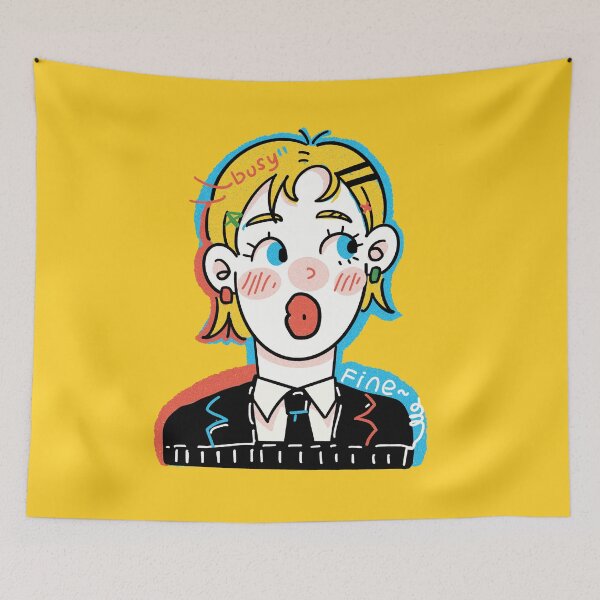 Item preview, office girl designed and sold by Oof & Boop.