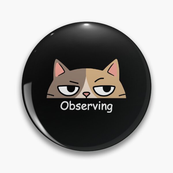 Item preview, Cat Observing  designed and sold by Senthamizh.