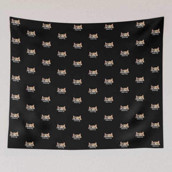 Item preview, Cat Observing  designed and sold by Senthamizh.