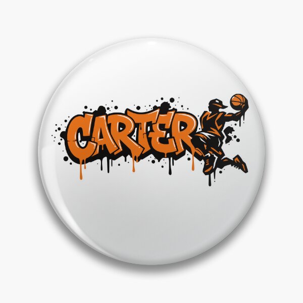 Item preview, Carter Basketball Graffiti Street Art Slam Dunk Design designed and sold by digital.stickerperso.com.