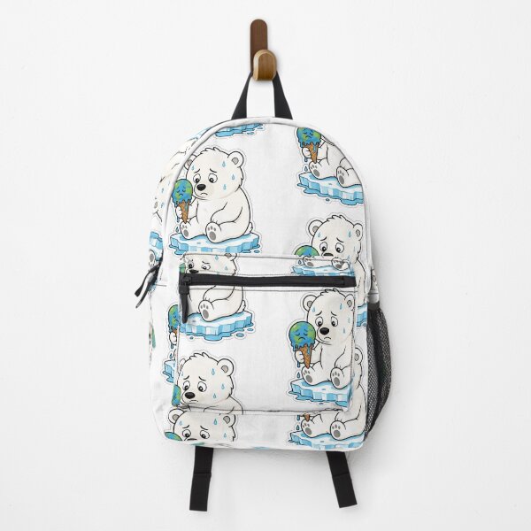 Item preview, Melting Earth Ice Cream - Sad Polar Bear Climate Change designed and sold by Nawin19979shop.