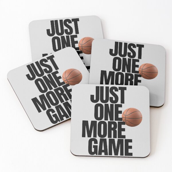 Item preview, Just One More Game (Basketball) designed and sold by RunningWhiskers.