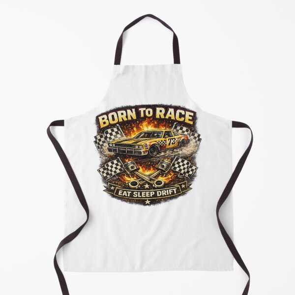 Item preview, Born To Race Retro Drift Car Racing Design designed and sold by Artbysarmina.