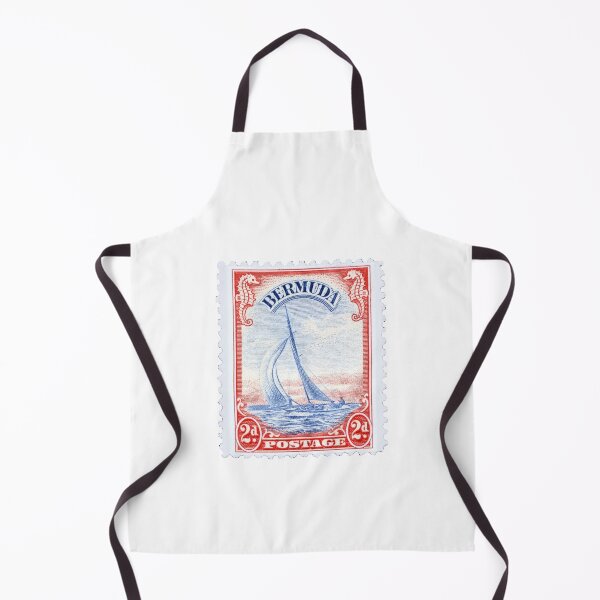 Item preview, Bermuda Boat Vintage Postage Stamp designed and sold by red-amber65.