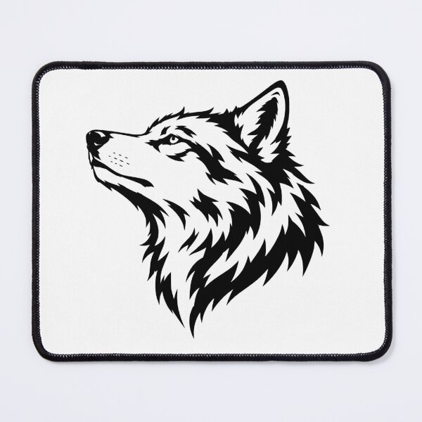 Item preview, Silent Wolf Side Gaze designed and sold by LAPUTIK.