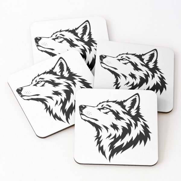 Item preview, Silent Wolf Side Gaze designed and sold by LAPUTIK.