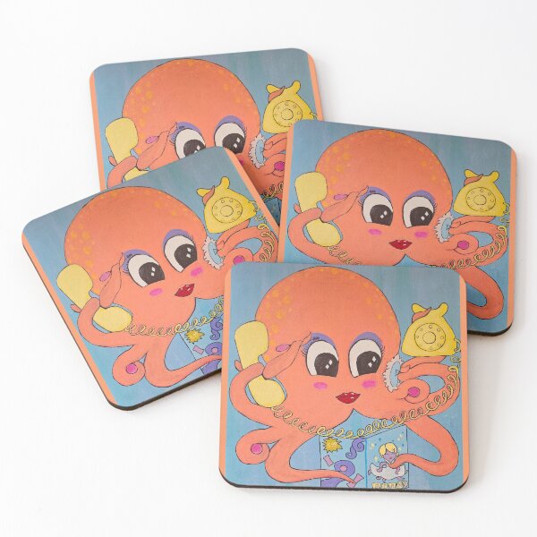 Artikelvorschau, Glam Octopus entworfen und verkauft von DaughertyDraws.
